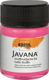Kreul Javana Stoffmalfarbe für helle Stoffe, pink, 50ml