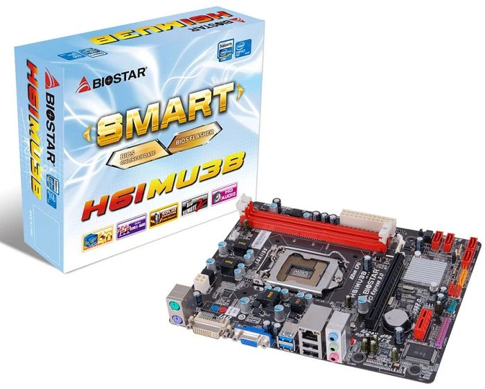 Biostar H61MU3B (Intel 1155)