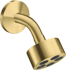 Hansgrohe Axor One Kopfbrause 75 1jet EcoSmart mit Brausearm brushed brass