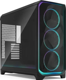 Fractal Design Meshify 3 XL Ambience Pro RGB Black TG Light Tint, schwarz, Glasfenster