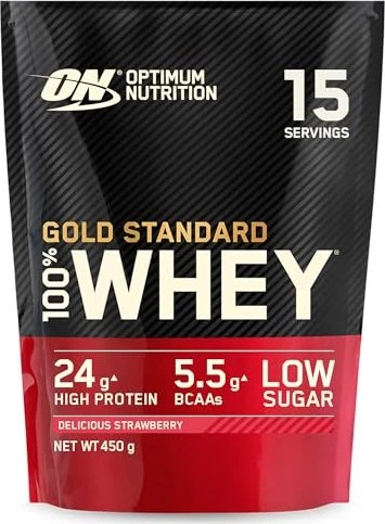 Optimum Nutrition Gold Standard 100% Whey Delicious Strawberry 450g