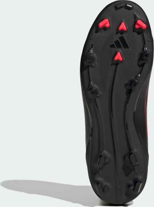 adidas F50 League Mid FG/MG core black/iron metallic/lucid red (Junior)