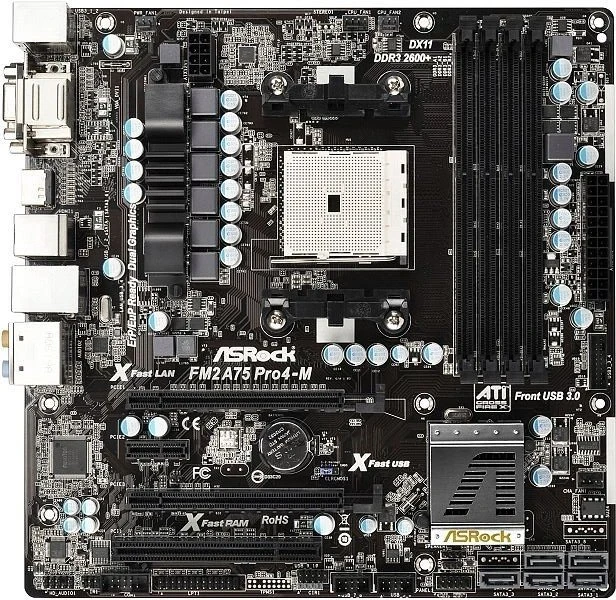 ASRock FM2A75 Pro4-M (AMD FM2)