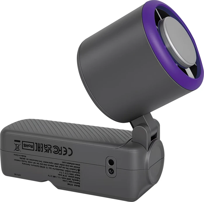 Verbatim Cool 'n' Go Ice Touch Pro Handventilator purple