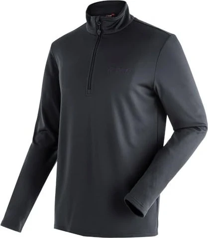 Maier Sports Felix Funktionsshirt langarm schwarz (Herren)