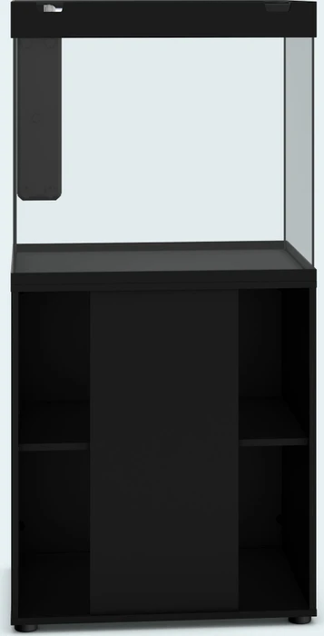 Juwel Lido 200 LED Aquarium-Set mit Unterschrank, schwarz/schwarz, 200l
