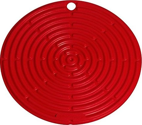Le Creuset Topflappen rund 20cm kirschrot