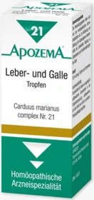 Apozema Leber- und Galle-Tropfen Nr. 21, 50ml