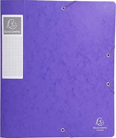 Exacompta Cartobox Archivbox 60mm, A4, violett, 10er-Pack
