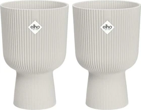 Elho Vibes Fold Coupe 14cm seidenweiß