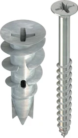 TOX Spiral Plus + S SK Schrauben/Dübel-Sortiment, 50 Stück