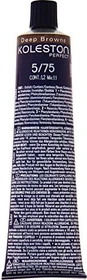 Wella Koleston Perfect Haarfarbe Deep Browns 5/75 hellbraun braun-mahagoni, 60ml