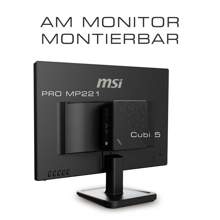 MSI Cubi 5 10M-063EU, schwarz, Core i5-10210U, 8GB RAM, 512GB SSD