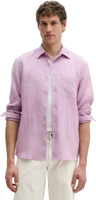 Marc O'Polo Regular Leinen Hemd langarm scattered orchid (Herren)