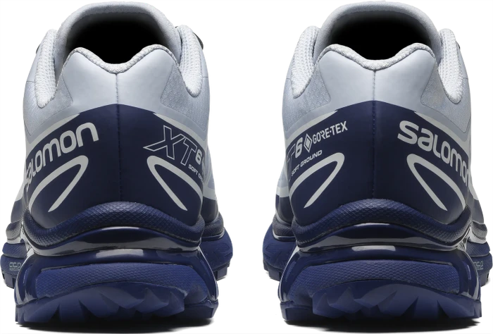 Salomon XT-6 GTX blue print/heather/white