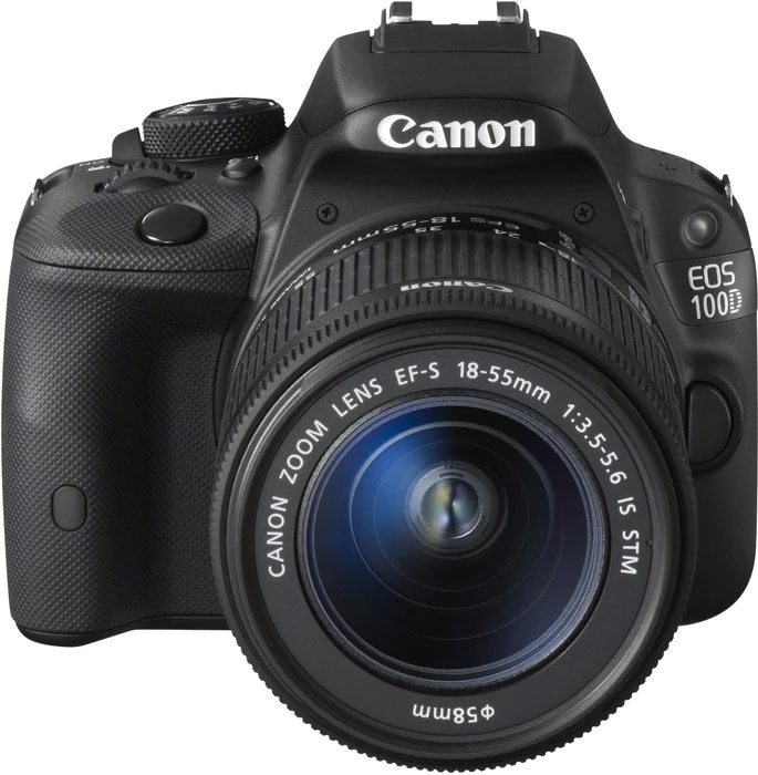 Canon EOS 100D schwarz mit Objektiv Fremdhersteller