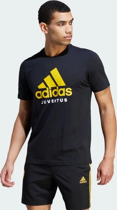 adidas Juventus Turin DNA Graphic T-Shirt kurzarm schwarz (Herren)