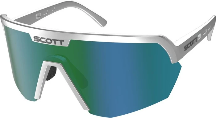 Scott Sport Shield Supersonic Edt. silver/green chrome