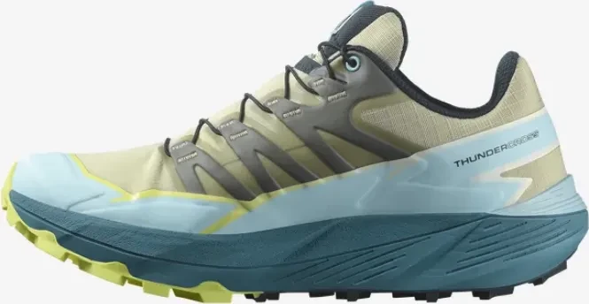 Salomon Thundercross alfalfa/tanger turquise/sunny lime (Damen)