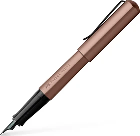 Faber-Castell Füller Hexo bronze, rechte Hand, fein