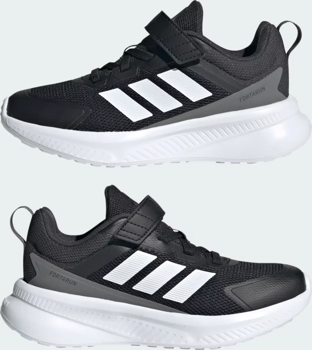 adidas Fortarun 4.0 core black/cloud white/carbon (Junior)
