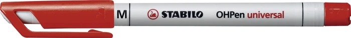 STABILO OHPen universal wasserlöslich M rot