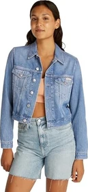 Calvin Klein 90's Cropped Jeansjacke denim light (Damen)