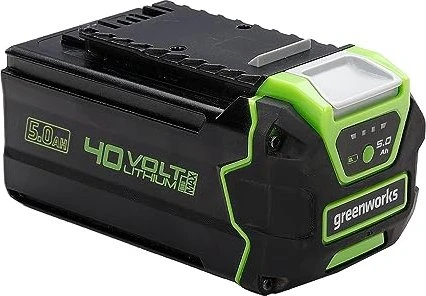 Greenworks Tools G40B5 Werkzeug-Akku 40V, 5.0Ah, Li-Ionen [5.0Ah] [200Wh]