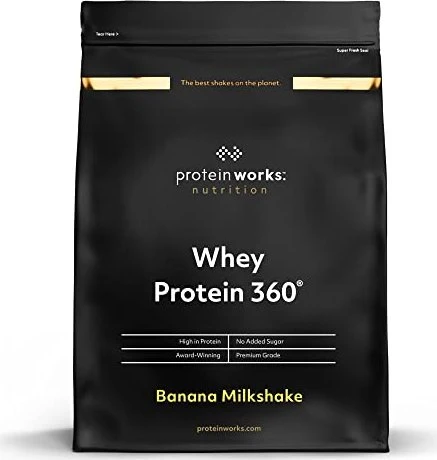 The Protein Works Whey Protein 360 Banana Milkshake 2.4kg