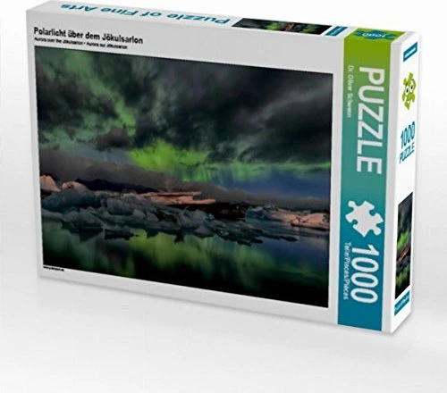 Calvendo Polarlicht über dem Jökulsarlon