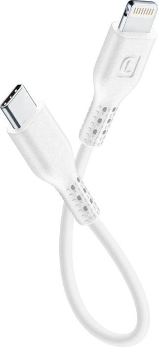 Cellularline Power Cable USB-C to Lightning 0.15m weiß