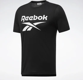 Reebok Workout Ready Supremium Graphic Funktionsshirt kurzarm schwarz (Herren)