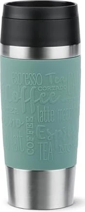 Emsa Travel Mug Classic Coffee and Tea Isolierbecher 360ml petrol