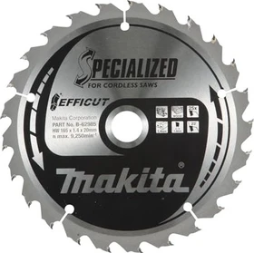 Makita Specialized Efficut Kreissägeblatt 25Z, 165x1x20mm, 1 Stück