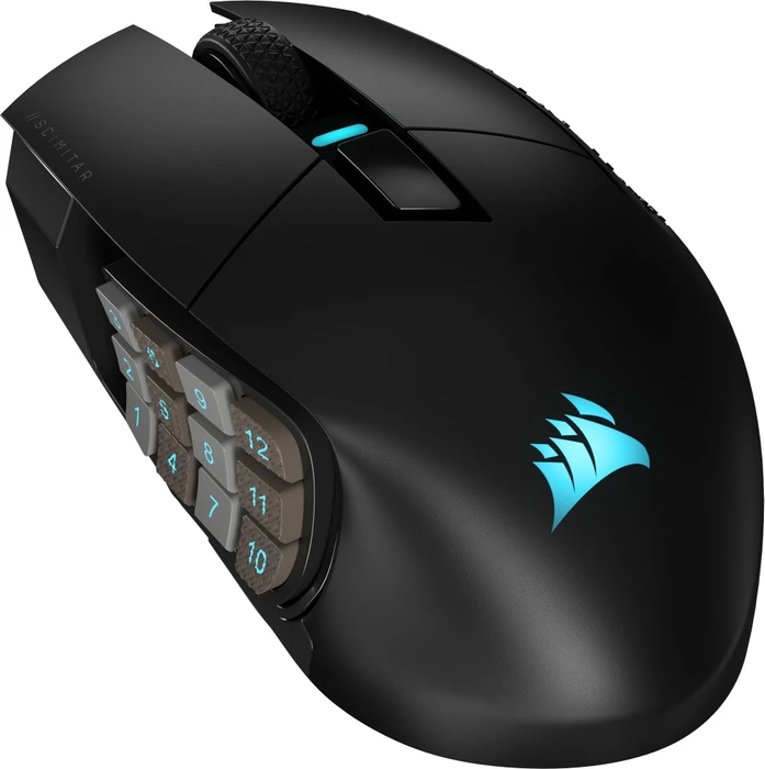 Corsair Scimitar Elite Wireless, schwarz, USB/Bluetooth