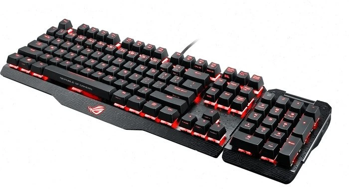 ASUS ROG Claymore, LEDs RGB, MX RGB RED, USB, DE
