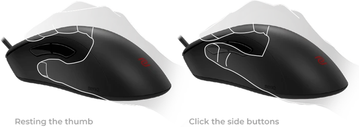 BenQ Zowie EC1-C schwarz, USB