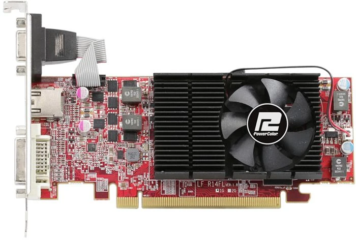 PowerColor Radeon R7 250 LP, 1GB GDDR5, VGA, DVI, HDMI