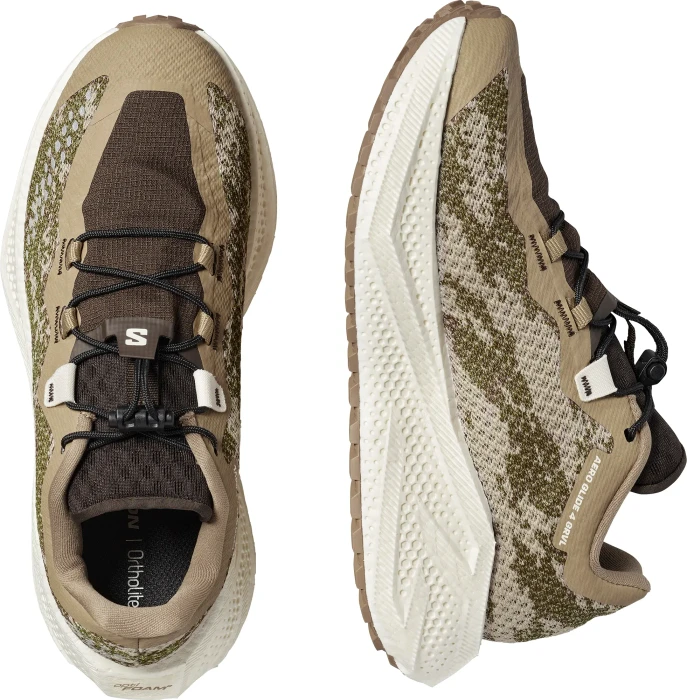 Salomon Aero Glide 4 GRVL safari/vanilla ice (Damen)
