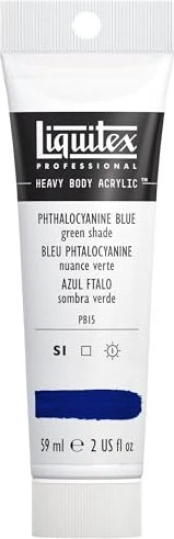 Liquitex Professional Heavy Body Acrylic phthalocyanine blue green shade, 59ml