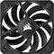 Corsair AF Slim Series AF120 Slim, schwarz, 120mm Vorschaubild