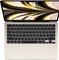 Apple MacBook Air, Starlight, M2 - 8 Core CPU / 8 Core GPU, 16GB RAM, 256GB SSD, DE [2022] Vorschaubild