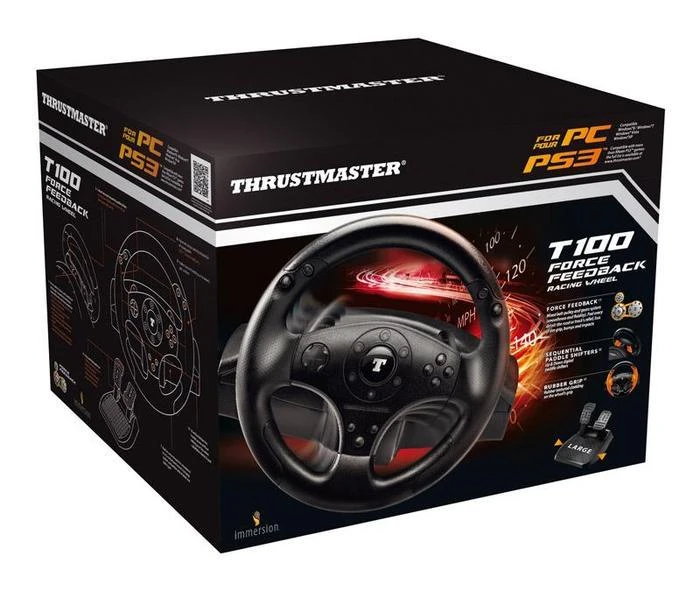 Thrustmaster T100 FFB Racing Wheel USB (PS3/PC)
