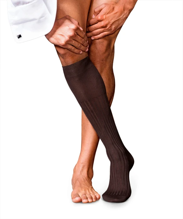 Falke No. 13 Finest Piuma Cotton Socken braun (Herren)