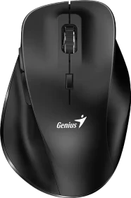 Genius Ergo 8230S Easy Ergonomic Wireless Silent Mouse schwarz, USB (31030050400)