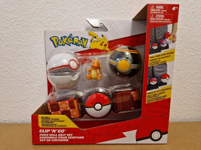 Jazwares Pokémon - Clip'n Go (verschiedene Ausführungen)