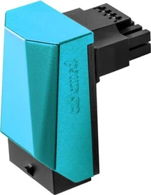 CableMod 12VHPWR Winkeladapter 90 Grad, Variante B, Sense-Pins an der Oberseite, hellblau