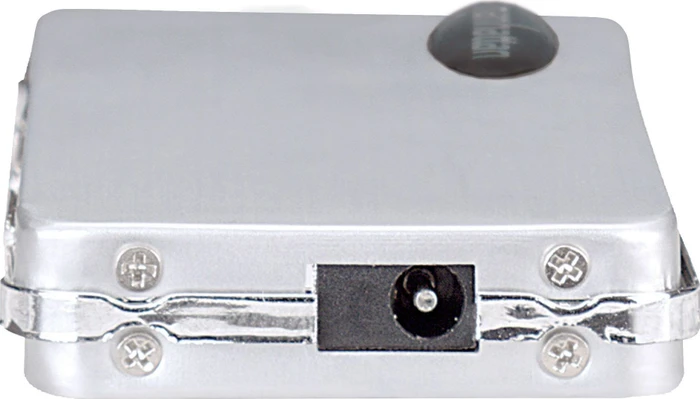 Manhattan Micro USB-Hub, 4x USB-A 2.0, USB 2.0 Mini-B [Buchse]