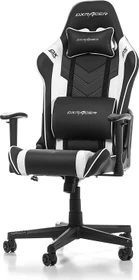 DXRacer Prince Series P132 Gamingstuhl, schwarz/weiß