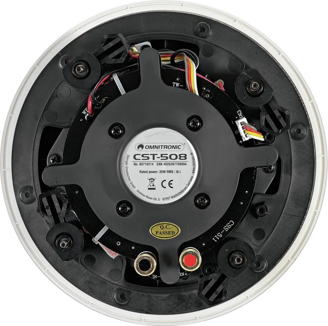 Omnitronic CST-508, Stück